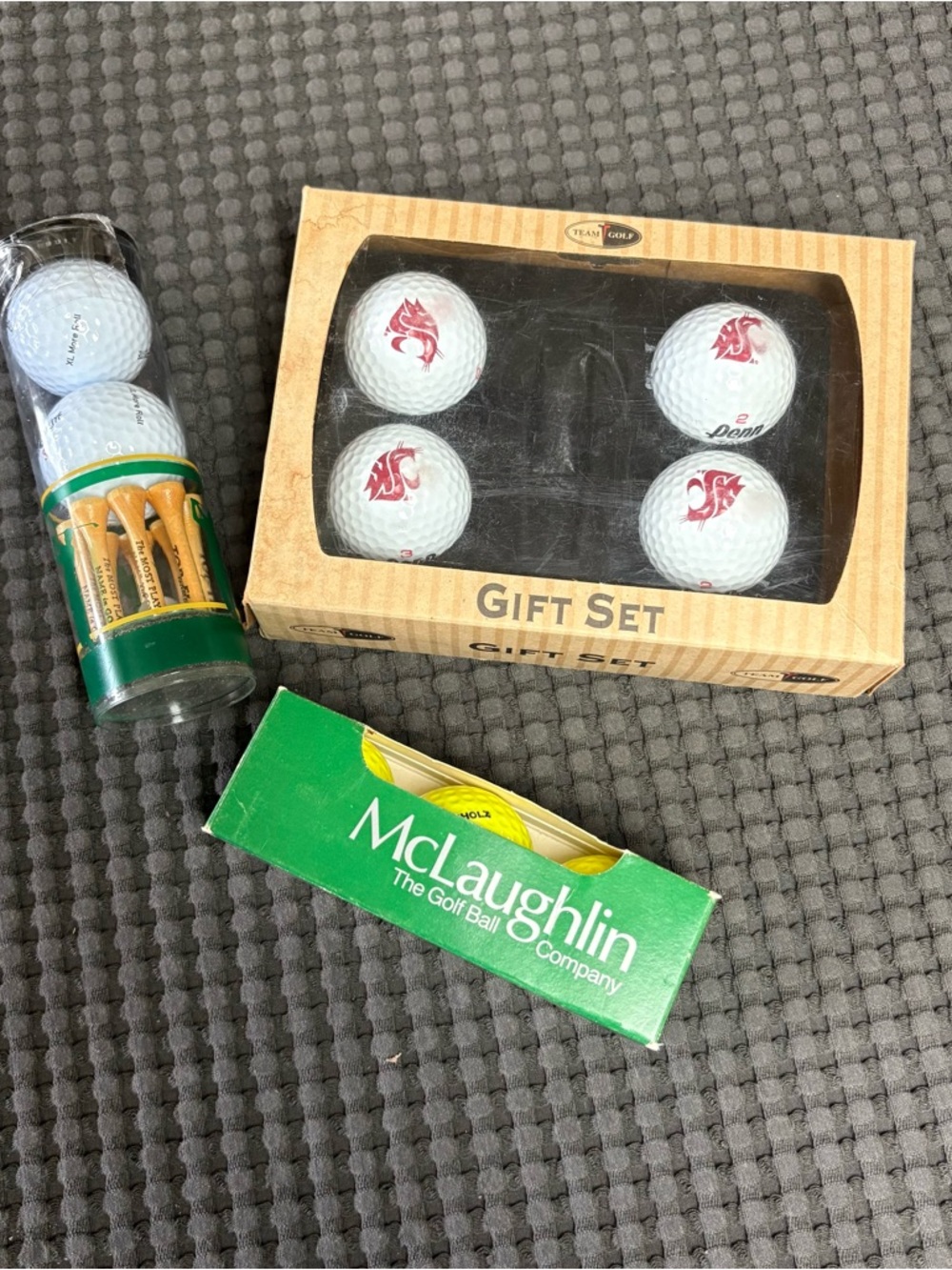 Golf Balls, VIntage, WSU Cougars, Coyote Tracks West, McLaughlin Golf Balls Sets